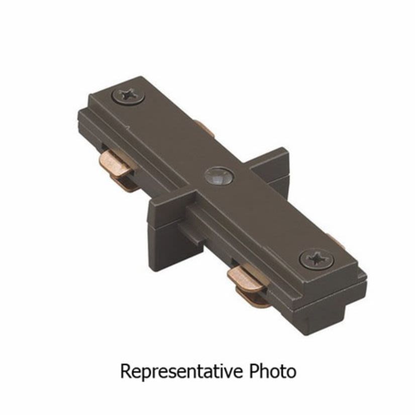 WAC HI-BK H Track Connector, 3.12 in L x 1.38 in W, Polycarbonate